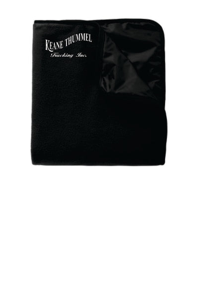 Port Authority® Fleece & Poly Travel Blanket--TB850