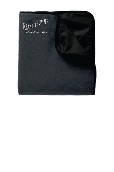 Port Authority® Fleece & Poly Travel Blanket--TB850
