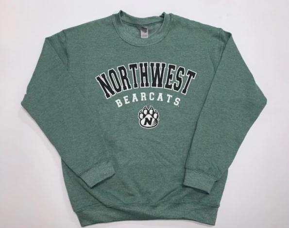 Northwest Bearcats Crewneck Sweatshirt - Unisex (Multiple Colors Available)