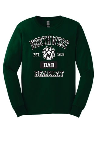 Northwest Bearcats Long Sleeve Dad T