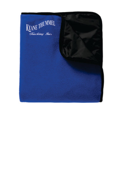 Port Authority® Fleece & Poly Travel Blanket--TB850