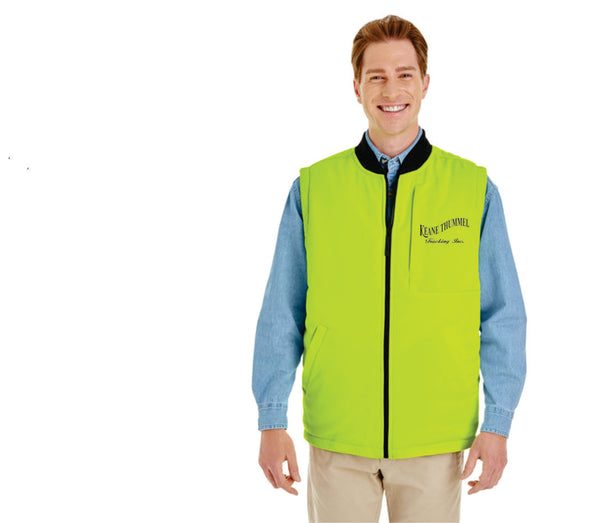 Harriton Adult Dockside Interactive Reversible Freezer Vest --M776