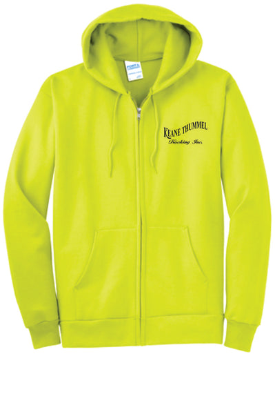 Port & Company® Tall Essential Fleece Full-Zip Hooded Sweatshirt--PC90ZHT