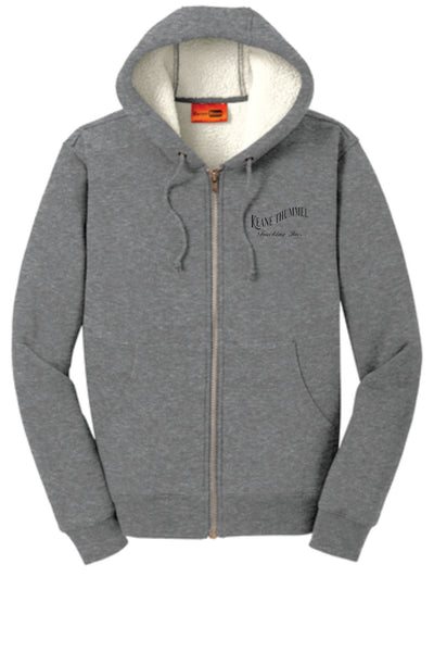 CornerStone® Heavyweight Sherpa-Lined Hooded Fleece Jacket--cs625