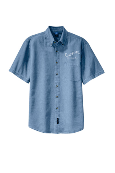 Port & Company® - Short Sleeve Denim Shirt--sp11