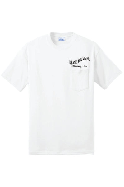 Port & Company® Core Blend Pocket Tee--PC55P