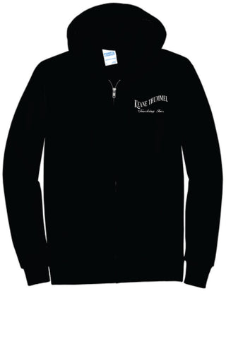 Port & Company® Tall Essential Fleece Full-Zip Hooded Sweatshirt--PC90ZHT