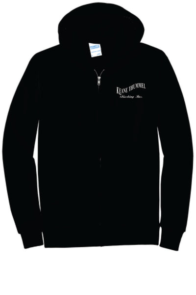 Port & Company® Essential Fleece Full-Zip Hooded Sweatshirt--PC90ZH